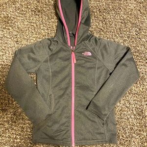 Girls North Face jacket, size small